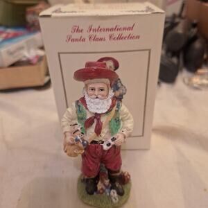 International Santa Claus Collection Brazil Padre Nicholas Figurine 1996